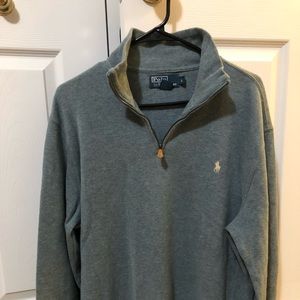 Men’s Quarter-Zip Polo Sweater